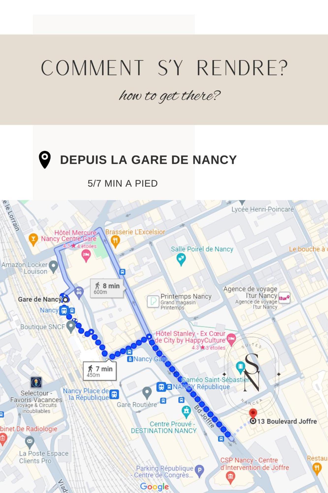 L'Elegance Du Centre - Nancy Gare Congres - Parking - T3 Apartment Екстериор снимка