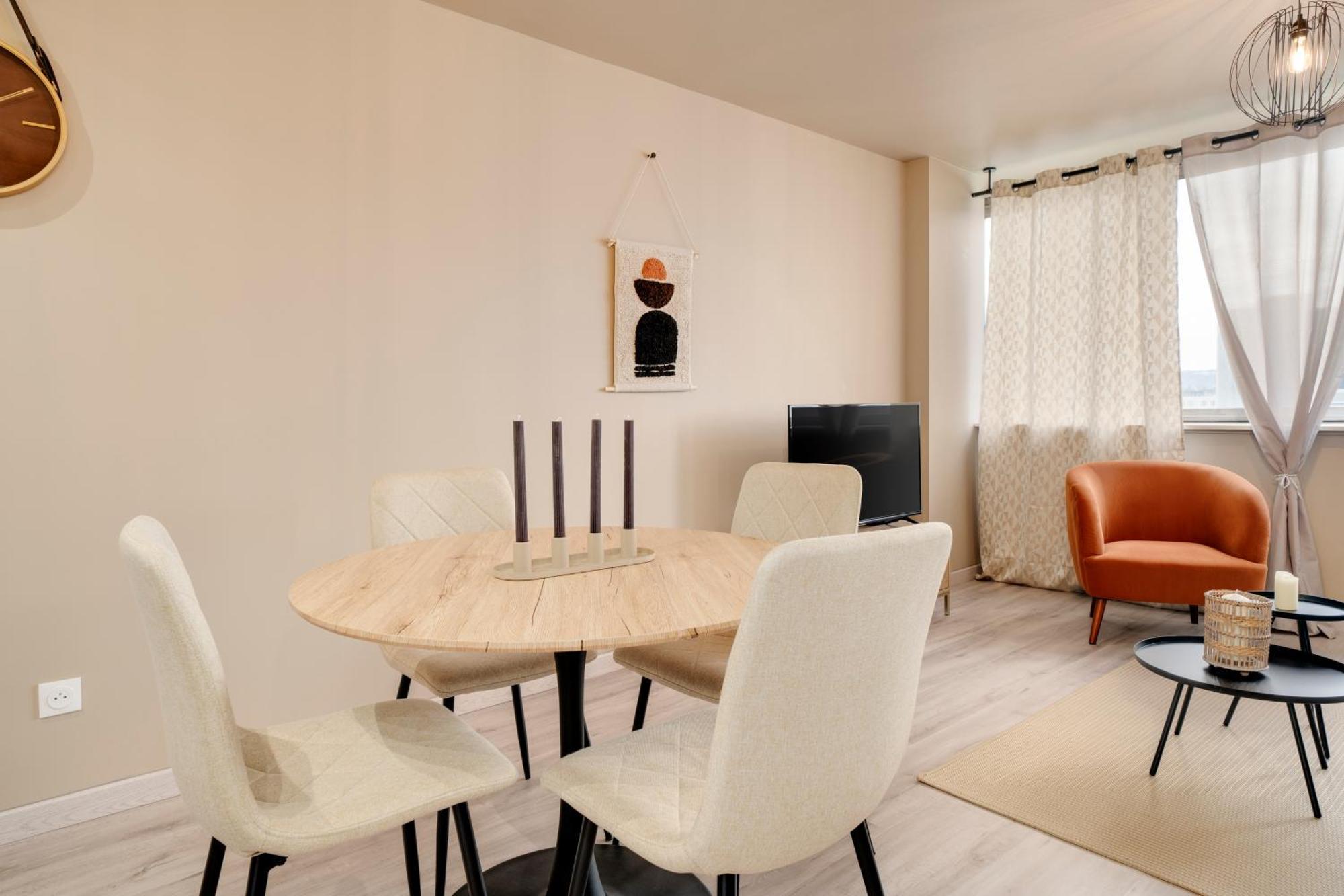 L'Elegance Du Centre - Nancy Gare Congres - Parking - T3 Apartment Екстериор снимка